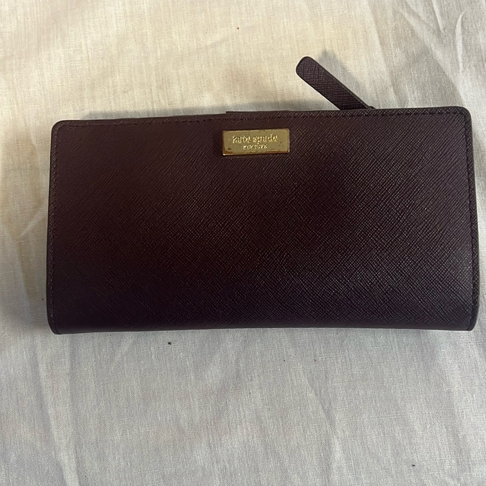 Kate Spade Purple Colored Snap Wallet